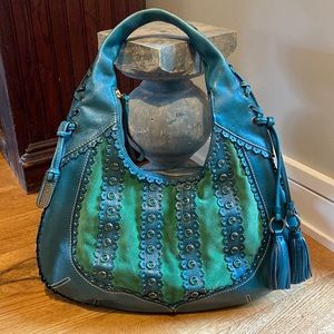 Green Isabella Fiore hobo bag